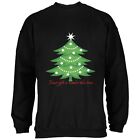 Christmas Gift Under Tree Black Adult Sweatshirt