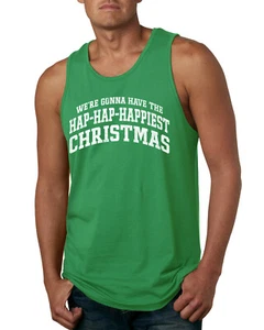 Camiseta sin mangas vintage clásica de citas de películas navideñas Kelly para hombre - Imagen 1 de 11