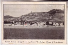 SCAURI  FP NON VIAGGIATA  SPIAGGETTA CON LE PALAZZINE BELLA