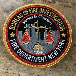 FDNY-Bureau Of Fire Investigation Patch NEW - Picture 1 of 3