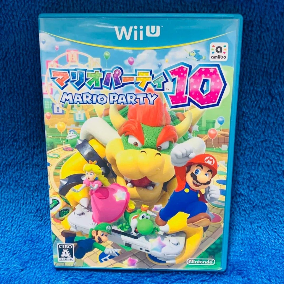 GY18 Mario Party 10 Nintendo Wii U Game soft Ship Free - Image 1 of 1