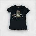Vivienne Westwood Women Black Round Neck Pullover T-Shirt XS