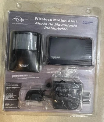 Wireless Motion Detector Alarm Sensor Driveway Garage Security Kit Alert New - Image 1 of 2
