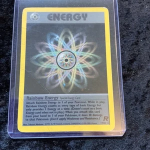 Vintage 1995 Pokemon Rare Rainbow Energy 17/82 - Picture 1 of 8