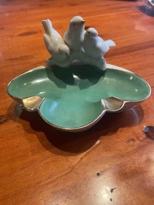 Ceramic Bird Jewelry Dish Holder VTG - Picture 1 of 4