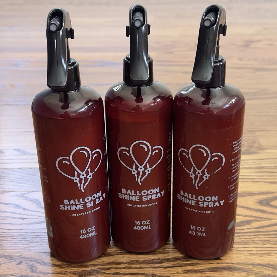 Orca Shine Spray 16 oz. Ultra Shiny Glow Spray for Latex Balloons