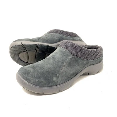 Tamancos femininos Dansko Emily 38 EUA 7,5 - 8 casual conforto camurça verde - Imagem 1 de 4