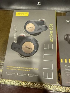 Jabra Elite Active 65T True Wireless Earbud Headphones - Copper Blue - NEW - Picture 1 of 3