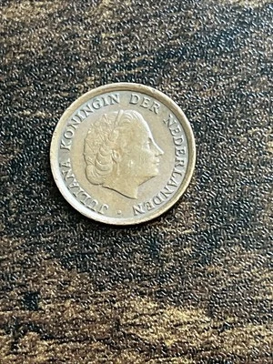 1967 Netherlands 1 One Cent Actual Coin TB2099* - Image 1 of 2