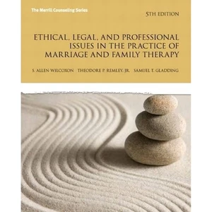 Ethical, Legal, and Professional Issues in the Practice of Marriage and Family T - Picture 1 of 1