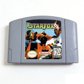 STARFOX 64 Games For Nintendo N64 US Version Free USA Shipping