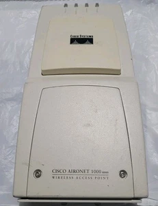 POINT D'ACCÈS SANS FIL CISCO AIRONET SÉRIE 1000 AIR-AP1010-E-K9, NON TESTÉ - Photo 1/9