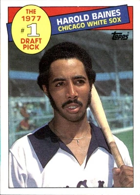 Harold Baines 1985 Topps #275 Chicago White Sox FREE SHIPPING AutographDen - Image 1 of 2