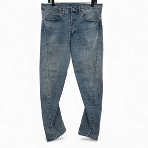 Levi's Engineered Jeans Mens 32x32 Fit 33x29 Lej 502' Arc Button Fly Blue Faded - Picture 1 of 9