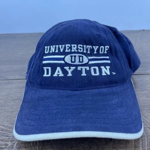 University of Dayton Hat Dayton Flyers Blue Cap Adjustable Blue Adult Size Hat - Picture 1 of 14