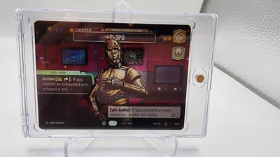 C-3PO - Human-Cyborg Relations (Foil Showcase) Secrets of Power SWU 1035 - Image 1 of 2