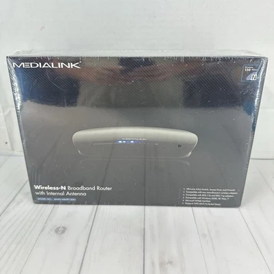 MediaLink Wireless-N Broadband Router With Internal Antenna 150 Mbps MWN-WAPR150 - Image 1 of 4