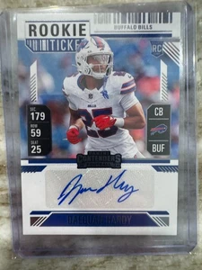 Biglietto Autografo Daequan Hardy 2024 Contenders Rookie #236 Buffalo Bills - Foto 1 di 3