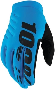 100% Brisker Men's Full Finger Cycling Gloves - Insulated Neoprene, Touch - Picture 1 of 1