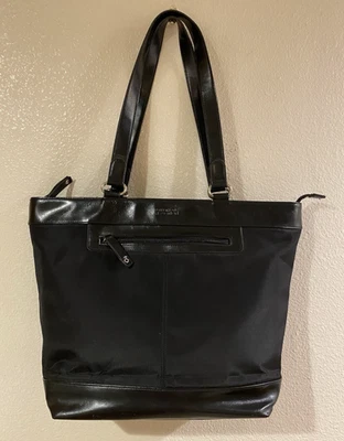 Kenneth Cole Reaction Black Business Travel Briefcase/Shoulder Bag & Laptop Case - Image 1 of 4