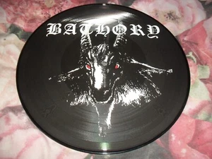 BATHORY -BATHORY- AWESOME VERY RARE REISSUE LP VINYL LTD EDT. PICTURE DISC - Picture 1 of 4
