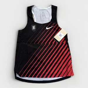 Nike Dri-FIT ADV Women XS Running Tank Bowerman AeroSwift Singlet Top DR5849-010 - Picture 1 of 7