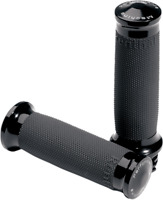 Renthal Black 10" Crossbar Bar Pad Grip Donuts ODI Ruffian MX Grips Set CR KX RM