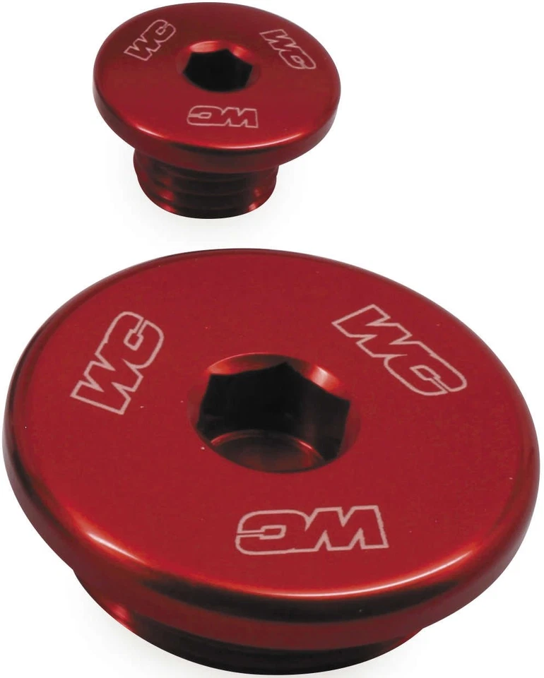 Works Connection Engine Plugs-Yamaha-YZ 250F-14-26-Red - Image 1 of 1