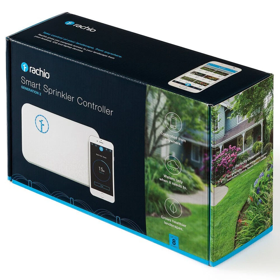 Rachio Generation 2 Smart Sprinkler Controller 8 Zones New SEALED - Image 1 of 1