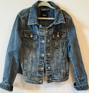 2010 Gap Kids demin jacket trucker jacket girls sz S - Picture 1 of 5