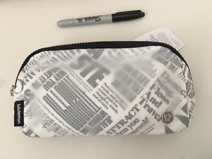 NEW Lululemon everywhere manifesto fanny belt Bag 1L Black 7.5" by 2" by 5" - Picture 1 of 5