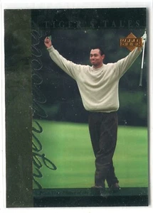 UD 2001 cubierta superior golf Tiger Woods Tiger's Tales tarjeta de novato a radiocontrol #tt19 pga tour - Imagen 1 de 1