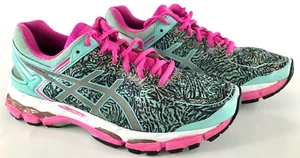 Women’s Asics Gel Kayano 22 Size US 8.5 (25.75cm) Aqua Glow Pink - T5A6N - Picture 1 of 7