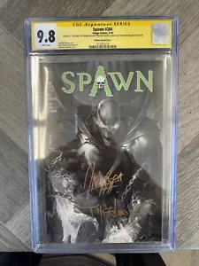 Spawn #284 CGC 9.8 SS Signed LIVEROCK AND TODD Francessco Mattina Sketch Cover - Picture 1 of 10