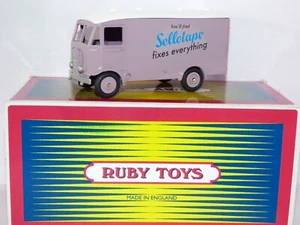 Ruby Toys by Promod Albion Box Van Sellotape violet with white roof - Picture 1 of 2