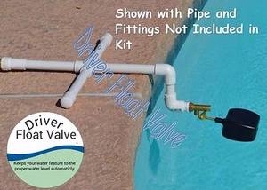 "Spring Sale" Swimming Pool Float Valve, Swimming Pool Auto Fill,5% Disc for 2+ - Picture 1 of 4