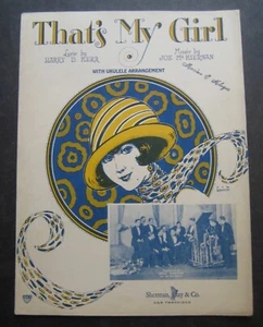 That's My Girl by Dave Harman And His Orchestra sheet music - Picture 1 of 4
