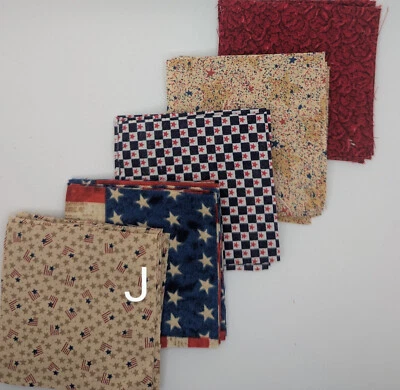 3" fabric squares variety packs- 50 Count - Great For crafts and quilting - Image 1 of 4