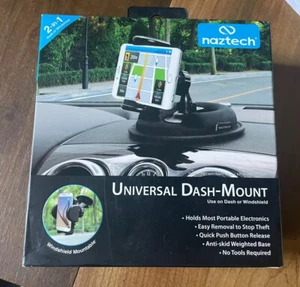 Naztech Universal Dash & Windshield Smartphone GPS Mount - Picture 1 of 2