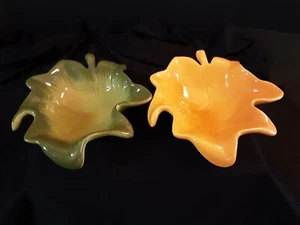 Cracker Barrel Bountiful Leaf Shaped Bowls Set Of 2  - Picture 1 of 10