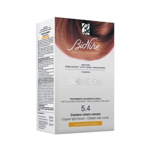 BioNike Shine On - Trattamento Colorante Capelli 5.4 Castano Chiaro Ramato - Foto 1 di 1