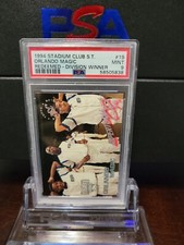 1994 Stadium Club Super Team 19 Orlando Magic Redeemed-Division Winner PSA 9 