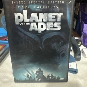 Planet of the Apes (2-Disc DVD, 2001, Widescreen, Special Ed) Mark Wahlberg - Picture 1 of 6