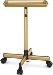 TASALON Premium Salon Tray on Wheels, Aluminum Salon Rolling Tray Trolley for... - Picture 1 of 7