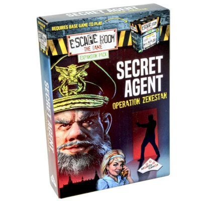 Escape Room Expansion Pack Secret Agent Operation Zekestan Identity Game Age 16+ - Image 1 of 2
