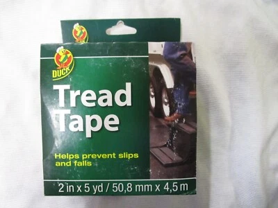 DUCK TREAD TAPE-PREVENTS SLIPS & FALLS! TRAILER STEPS-NEW ROLL-5 yds - Image 1 of 2