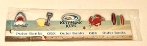 Kitty Hawk Kites Outer Banks Custom Decorated 12" Ruler - Picture 1 of 3