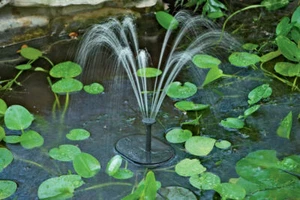 250LPH Solar Submersible pump Outdoor POND Pool Garden WATER Fountain Feature - Picture 1 of 7