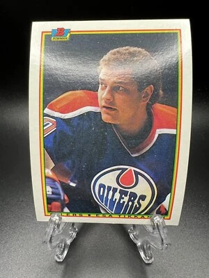 1990-91 Bowman Hockey - Esa Tikkanen #194 Oilers - Image 1 of 2