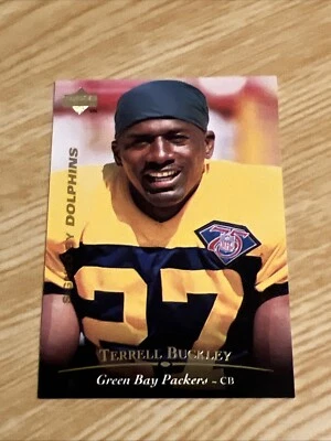 1995 Upper Deck Football #151 Terrell Buckley Green Bay Packers - Image 1 of 2